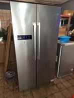 inventum side bi side koel/vries, 90 cm of meer, Zo goed als nieuw, Energieklasse A of zuiniger, Vrijstaand