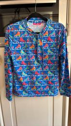 Lien & giel hele mooie zgan longsleeve met schaatsen mt L, Kleding | Dames, Blauw, Maat 42/44 (L), Lien & giel, Ophalen of Verzenden