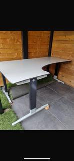 Zit-Sta Bureau L-Vorm Zo Goed Als Nieuw, Huis en Inrichting, Ophalen, In hoogte verstelbaar, Zo goed als nieuw, Stabureau