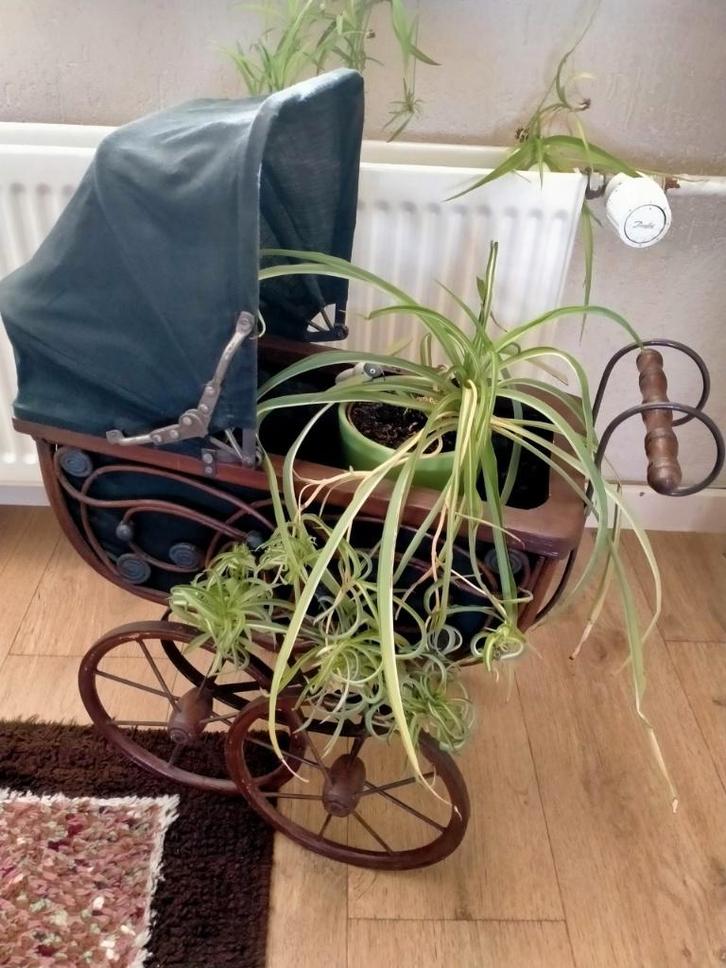 Vintage poppenwagen , Antiek en Kunst, Curiosa en Brocante, Ophalen