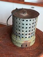 Vintage metalen stormlantaarn | Industriële hanglamp | Outdo, Ophalen, Gebruikt, Industrieel design, Metaal