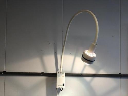 Onderzoekslamp slangenhals railbevestiging Heine HL5000, Diversen, Braces, Zo goed als nieuw, Ophalen of Verzenden
