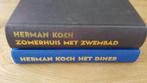 HERMAN KOCH. HET DINER/ZOMERHUIS MET ZWEMBAD., Boeken, Romans, Gelezen, Herman Koch, Ophalen of Verzenden, Nederland