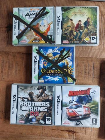 Nintendo DS spellen: Burnout Brothers in Arms. beschikbaar voor biedingen