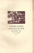 Neerlands Volksleven - Scheepspraet - 1963 Nr. 4, Ophalen of Verzenden, Gelezen