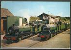 Locomotief Railway Ravenglass Ansichtkaart Trein t-177 jdu, Ophalen of Verzenden, Zo goed als nieuw, Trein, Kaart of Prent