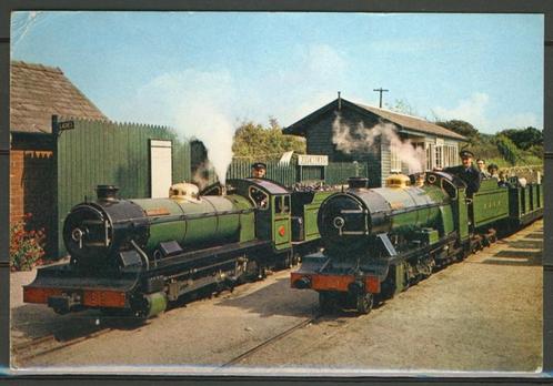 Locomotief Railway Ravenglass Ansichtkaart Trein t-177 jdu, Verzamelen, Spoorwegen en Tramwegen, Zo goed als nieuw, Trein, Kaart of Prent