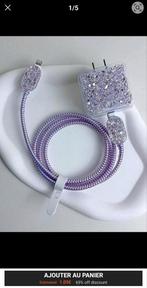 5pcs glitter TPU, Telecommunicatie, Mobiele telefoons | Telefoon-opladers, Ophalen of Verzenden, Zo goed als nieuw, Apple iPhone