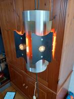 Vintage plafondlamp van LAKRO., Gebruikt, Vintage jaren'60, midcentury, Glas, Ophalen of Verzenden