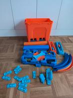 Hot Wheels Track builder Deluxe Stunt Box, Zo goed als nieuw, Ophalen, Hot Wheels