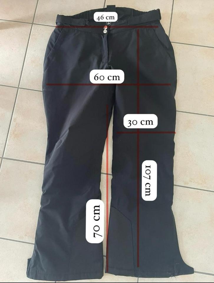 McKinley dames skibroek, Kleding | Dames, Wintersportkleding, Zo goed als nieuw, Broek, Maat 46/48 (XL) of groter, Ophalen