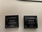 2 X Panasonic Lumix Batterij DMW-BCE10E Gebruikt, Ophalen of Verzenden, Gebruikt