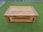 Teakhouten Salontafel - 80x120cm, Huis en Inrichting, Tafels | Salontafels, Ophalen, 100 tot 150 cm, Teakhout, 50 tot 100 cm