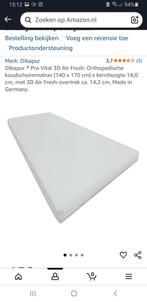 DibaPur Pro Vital 3D Air Fresh Matras 140x170, Ophalen, 140 cm, Matras, Overige maten