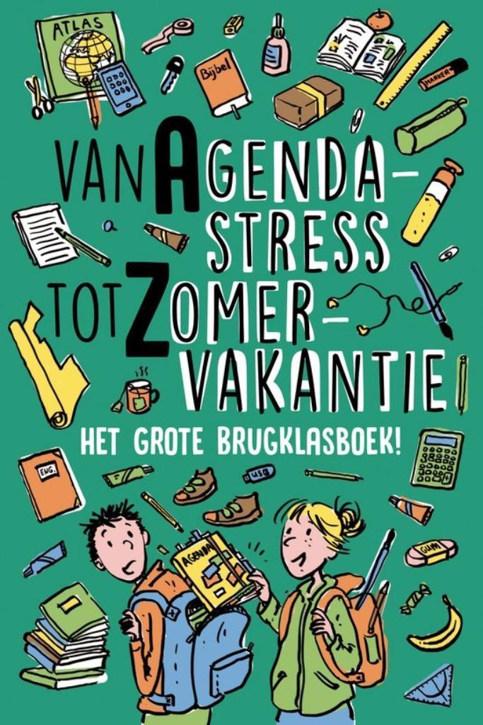 Van Agendastress tot Zomervakantie - het grote brugklasboek, Boeken, Kinderboeken | Jeugd | 13 jaar en ouder, Zo goed als nieuw