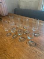 8 Champagneglazen / Flutes, Ophalen, Gebruikt, Overige typen