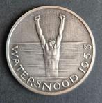 Watersnood 1953 herdenkingspenning 1993 zilver 42 mm, Postzegels en Munten, Penningen en Medailles, Ophalen, Zilver, Nederland