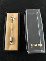 FNV zilveren 835 speld doosje vakbond, Verzenden, Nieuw, Merk, Speldje of Pin