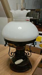 Tafellamp in goede staat, Huis en Inrichting, Ophalen, Klassiek, Zo goed als nieuw, Glas