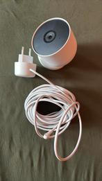 Google nest cam indoor outdoor met 10m kabel!, Ophalen, Zo goed als nieuw