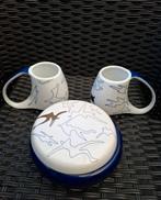 Bonbonière en mokken Corry Ammerlaan van Niekerk, Artihove, Keramiek, Ophalen of Verzenden, Zo goed als nieuw, Kom(men)