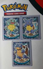 Topps 1999 Squirtle, Wartortle& Blastoise, Ophalen of Verzenden, Zo goed als nieuw, Meerdere kaarten
