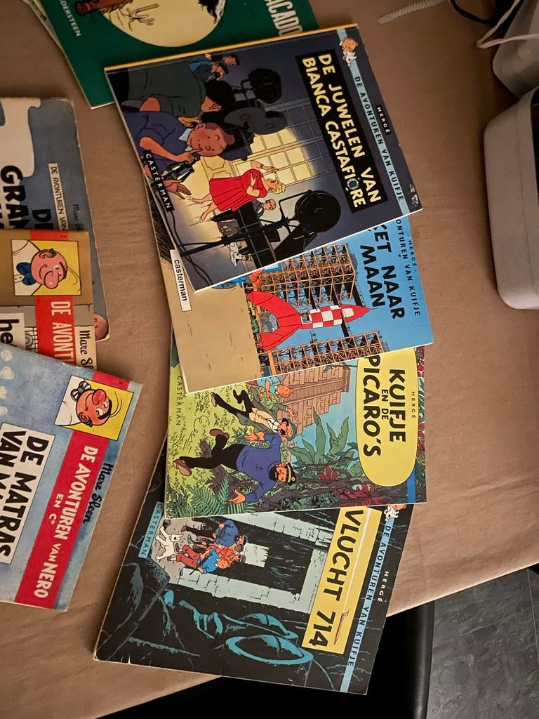 Kuifje Stripboeken Collectie, Meerdere stripboeken, Ophalen of Verzenden, Gelezen