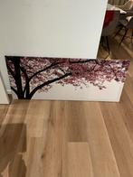 CANVAS AFBEELDING  BLOESEM 140x57, Huis en Inrichting, Woonaccessoires | Schilderijen, Tekeningen en Foto's, Ophalen, 50 tot 75 cm