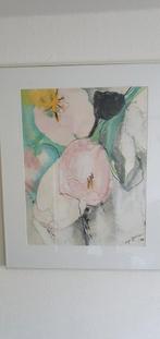 Bloemen schilderij, Ophalen
