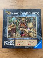 Escape puzzel Ravensburger. Kitchen of a witch. 759 stukjes, Hobby en Vrije tijd, Denksport en Puzzels, Ophalen of Verzenden, Zo goed als nieuw