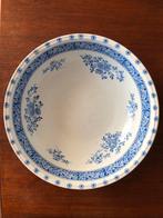 Antieke wasschaal: Flower, Ophalen of Verzenden