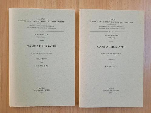 2x Boek Gannat Bussame Die Adventssonntage Syrisch, Boeken, Godsdienst en Theologie, Zo goed als nieuw, Ophalen of Verzenden