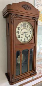 Westminster wandklok, prima werkend met gong., Huis en Inrichting, Ophalen, Gebruikt, Analoog, Wandklok