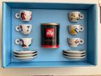illy 1999 - espresso cups - Marco Lodola - Tazzine balarine., Ophalen of Verzenden, Nieuw, Porselein, Kop en/of schotel