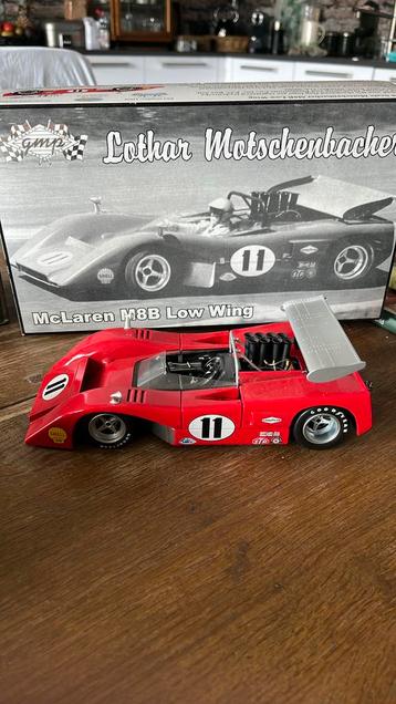 GMP 1/18 McLaren M8B low Wing Lothar Motschenbacher nieuw beschikbaar voor biedingen