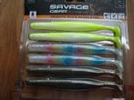 6 stuks Savage Gear Gravity Stick PaddleTail / roofvis shads, Watersport en Boten, Hengelsport | Zeevissen, Ophalen of Verzenden