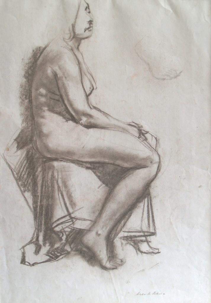 Dubbelzijdige tekening Sierk Schröder, Ophalen