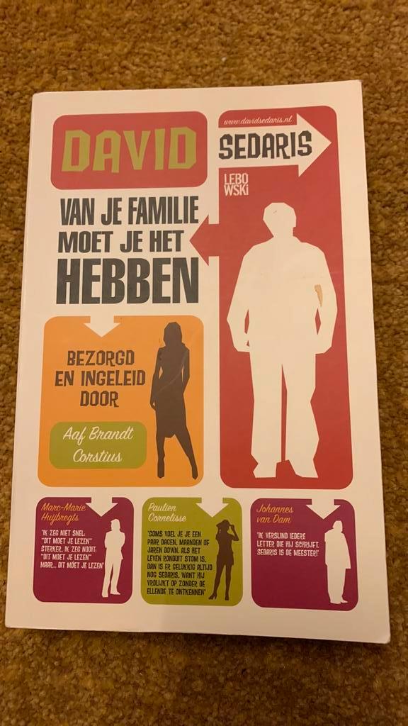 David Sedaris - Van je familie moet je het hebben, Boeken, Literatuur, Ophalen of Verzenden