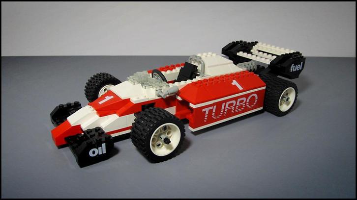 Vintage Lego Model Team 5540 Formula 1 Racer - 100% Compleet, Kinderen en Baby's, Speelgoed | Duplo en Lego, Gebruikt, Lego, Complete set