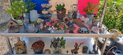 Schitterend mooie RVS verkoop kraam  in hoogte verstelbaar, Antiek en Kunst, Kunst | Overige Kunst, Ophalen of Verzenden