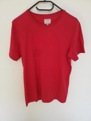 T-shirt Guess Los Angeles  slim fit met print maat M beschikbaar voor biedingen
