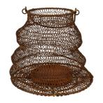 lantaarn windlicht, Huis en Inrichting, Woonaccessoires | Kandelaars en Kaarsen, Ophalen of Verzenden, Nieuw, Hout, 25 tot 50 cm