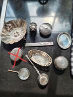 Antieke  zilver doosjes  potjes, Antiek en Kunst, Ophalen of Verzenden, Zilver