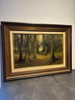 Pieter Adrianus Schipperus – Houtsprokkelaars in ’t bos, Antiek en Kunst, Ophalen