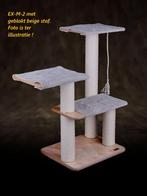 Rufi Drapaki krabpaal, model EX-M-2 met geblokt beige stof, Ophalen of Verzenden, Nieuw, Krabpaal