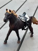 Schleich paard met zadel, Ophalen of Verzenden, Zo goed als nieuw, Paard, Beeldje of Figuurtje