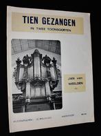 Jan van Weelden - Tien Gezangen In Twee Toonsoorten, Muziek en Instrumenten, Orgel, Gebruikt, Ophalen of Verzenden, Religie en Gospel