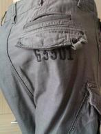 G-STAR ROVIC Laundry loose tapered wmn grijze broek 28, Verzenden, Maat 36 (S), Gedragen, G-star