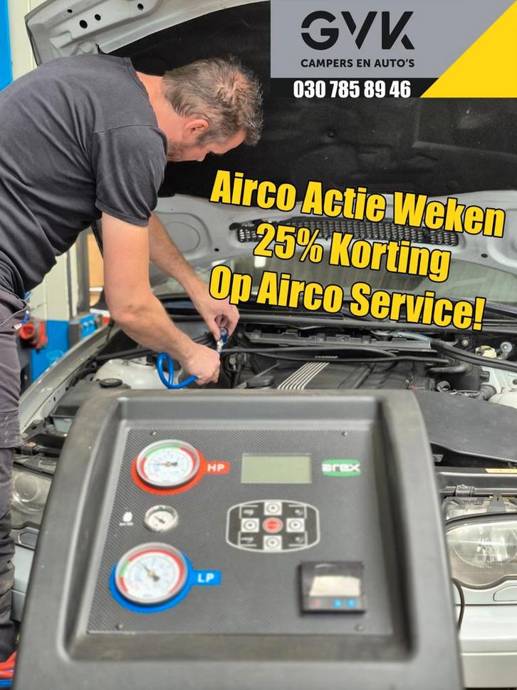 Airco vullen vanaf 79,-euro, Diensten en Vakmensen, Auto en Motor | Monteurs en Garages