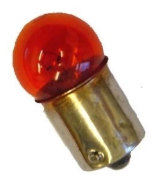 lamp 12V-10W Kymco agility / Vespa lx oranje ba15s 121918, Motoren, Tuning en Styling, Ophalen of Verzenden